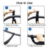 2 Pack Adjustable Baby Stroller Safety Wrist Strap, Retractable Hand Leash for Pram, Wheelchair, Dog Leash