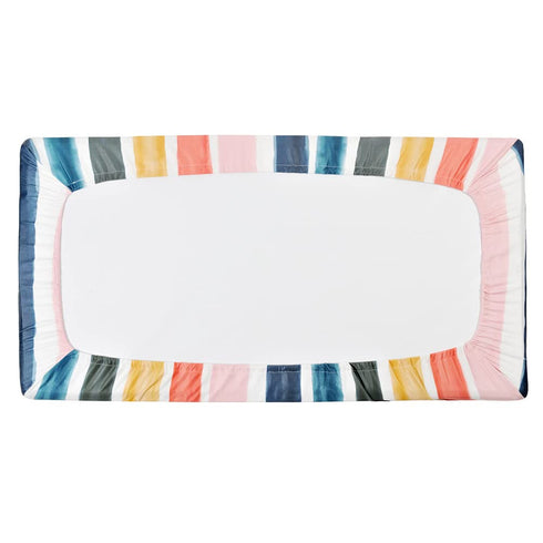 HUOOQT Diaper Changing Pad Cover, Cradle Mattress Sheets for Boys Girls Changing Soft Boho Table Sheets - Machine