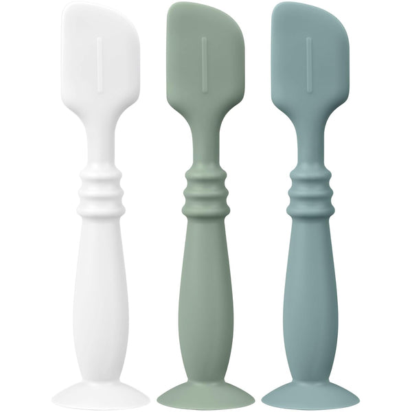3 Packs Silicone Diaper Cream Applicator with Suction Base, Diaper Cream Spatula