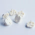 Heyiarbeit 30pcs Outlet Covers, Child Proof Plug Cover Electrical Protector Safety Caps for Home Office