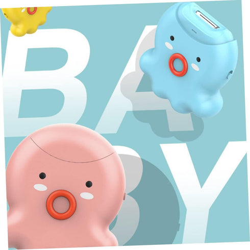 Trimming UPKOCH Electric Nail Clipper for Newborns and Adults Portable Safe Tool with Cartoon Design Lightweight Nail