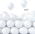 PartyWoo Balloons, 50 pcs 5 Inch Matte White Balloons for Balloon Garland or Arch, Party Decorations, Wedding, Neutral