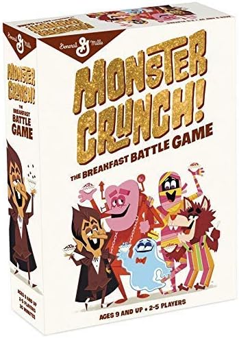 Monster Crunch! The Breakfast Battle Game, Strategy Game for 2 to 5 Players, Ages 9+