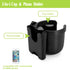 Accmor Stroller Cup Holder with Phone Holder, 2-in-1 Universal Cup Phone Holder for Uppababy, Nuna, Doona Strollers