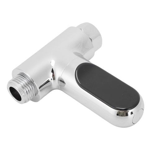 FTVOGUE Shower Thermometer, LED Digital Display Water Temperature Sensor with Hydroelectric Power