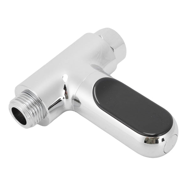 FTVOGUE Shower Thermometer, LED Digital Display Water Temperature Sensor with Hydroelectric Power