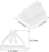 Clear Game Card Holder Stand, 25pcs Acrylic Card Stand, Plastic Game Piece Holders for Cards, Party, Game, Photos, Memos, Pictures Display