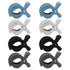 8 Pack Colorful Stroller Clips - Universal Plastic Pegs for Hooking Muslin and Toys, Seat Cover Blanket Clips