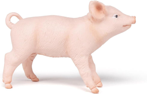 Papo Hand-Painted Farmyard Friends Female Piglet Figurine - 51136 - Collectible for Children 3 Years and Up, Pink