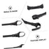 3pcs Cart Connector Car Stroller Dual Adjustable Baby Stroller Connector Twins Stroller Car Accessories Adjustable Stroller Connector Component Universal Aluminum Tube