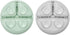 PandaEar Silicone Baby Feeding Set, 2 Pack Divided Suction Plate with 2 Pack Spoons, Baby Led Weaning Supplies