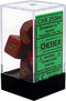 Chessex CHX25304 Speckled Dice - 7Pc Strawberry Set