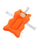 BAOK Baby Bath Support Cushion, Cotton Baby Bath Pad Floating for Shower (Orange)