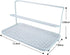 Countertop 12.4 7.09 inch Counter Kitchen Bottle Drying Rack with Drain Tray, x Organizer, for Insulated Water, Baby