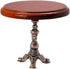 LUOZZY Miniature Wooden Round Table Model for 1:12 Dollhouse Accesories Miniature Side