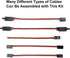 30 Sets Servo Connector Kit, Male Female Plug Crimp Pin, Compatible with Futaba JR Hitec Spektrum RC Connectors