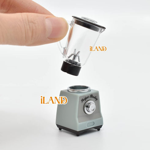 1:12 iLAND Miniature Dollhouse Accessories on Scale, Dollhouse Kitchen Accessories of Mini Blender & Kitchen Scale