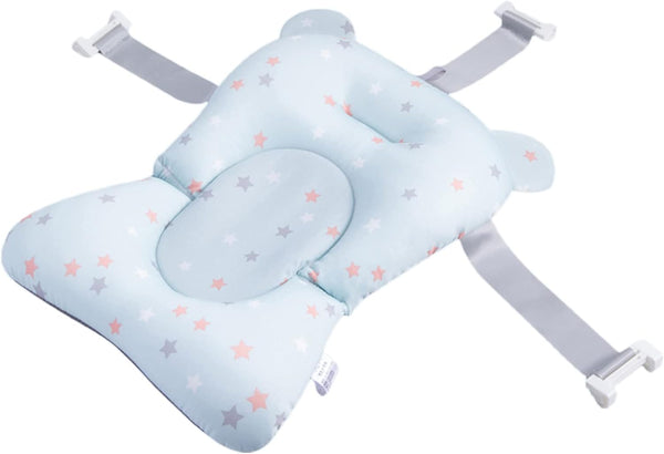 Juaugusep Baby Bath Cushion Pad Newborn Bathtub Mat Infant Bath Supporter Net Baby