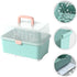 Baby Bottle Drying Rack - 1Pc Container with Cover and Easy-Carry Handle for Bottles and Cups
