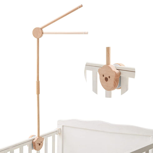 Baby Crib Mobile Arm - Wooden Baby Mobile Crib Holder for Mobile