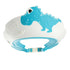 Naroote Portable Dinosaur Kids Shampoo Cap - Soft & Lightweight Bath Cap (Blue)