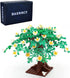 Tree Building Blocks Plant Accessories Set, DIY Building Bricks Kit Compatible with All Major Brands (with Bird)