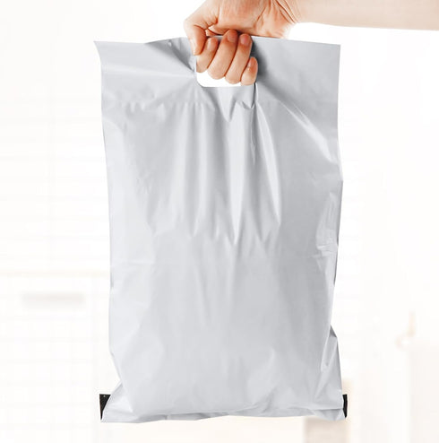 100 Pack Plastic Bags for Adult Diaper Disposal Handle Adult Diaper Disposal Self-Adhesive Strips to Seal in Odours