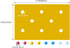 Sonyabecca Team Building Hole Tarp Game - Fun Group Activity in Yellow