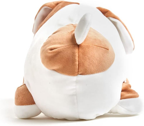 Cuddle Barn Jiggly Wigglies Puppy, Animated Interactive Stuffed Animal Dog Plush Toy with Cards, 11 inches