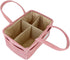 Buzz&Bloom Baby Diaper Caddy Organizer, Stylish Storage Basket for Newborn Essentials and Diaper Station, Gift for Baby