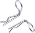 HobbyPark RC 90-Degree Angle Body Clips, Bent Springy Pins for 1/10 Scale Model Car Truck (20-Pack)