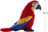 Levenkeness Macaw Parrot Plush, Red Bird Stuffed Animal Toy Doll Gifts for Kids, 9.8"
