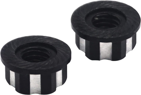 4Pcs Hexagonal Nuts - M4 Aluminum Alloy RC Wheel Hex Nuts for HSP Sakura D3 D4