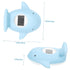 KOMBIUDA Whale Shaped Electric Bath Thermometer Accurate Cartoon Water Room Temperature Monitor Essential Bath