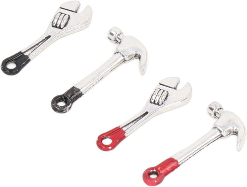 VBESTLIFE Dollhouse Repair Tools, 20pcs Mini Dollhouse Wrench Hammer Kit