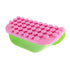 UNiPLAY Building Blocks Daycare Play Shelf - 11 Piece Set, Sensory Toys Storage Bin for Teething Baby, Pink