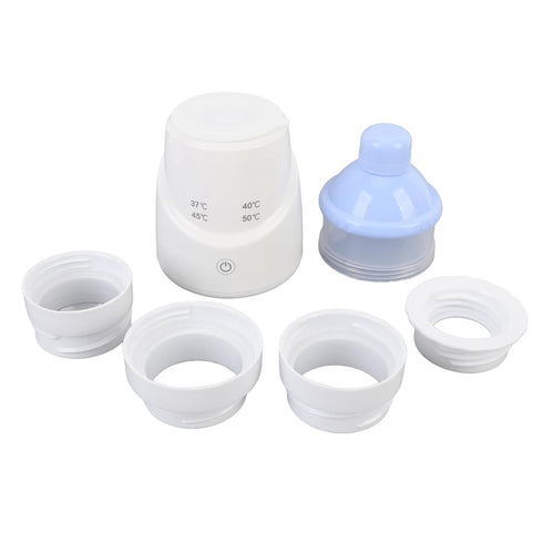 Hamwesh Portable Bottle Warmer Cordless Fast Heating Baby Bottle Warmer for Breastmilk with Rechargeable Battery