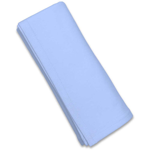 SHEETWORLD.COM 30 45, SheetWorld Flannel Receiving Blanket x Blue Flannel, Made in USA