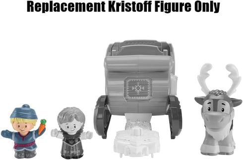 Replacement Part for Little People Kristoff's Sleigh Playset - GGV30 Replacement Kristoff Figure