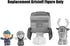 Replacement Part for Little People Kristoff's Sleigh Playset - GGV30 Replacement Kristoff Figure