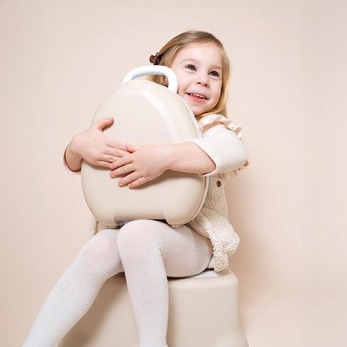 Portable Toddler Toilet Seat - My Carry Potty in Natural Beige