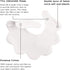 JANGANNSA Flower Baby Bibs, Infant Burp Clothes for Baby Girls, Cotton Infant Toddler Bibs