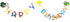 80's Pixel Video Game Themed Happy Birthday Banner, 8-bit Retro Pixel Level Up Party Supplies