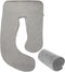 Upgraded U-Shaped Pregnancy Pillows Cover, Large U Shaped Body Pillowcase Removable, Replacement