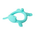 Pigeon Silicone Animal-Shaped Baby Teether, Green Bear, 3M+, 1 Count Multi-Textured Teething