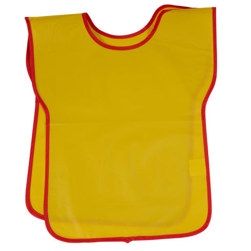 Colorations Easy-On Kids Art Smock – Latex-Free, Easy to Clean, Sleeveless, Measures 19” x 16” for Painting and Crafting