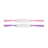 Nuby Dip & Scoop Spoons - 2-Pack Baby Led Weaning Spoons for Babies 6+ Months (Purple and Pink)