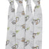 45 45 inches Bacati - Baby Blanket Unisex Swaddle Wrap Soft Breathable Cotton Muslin Swaddle Blankets Neutral Receiving