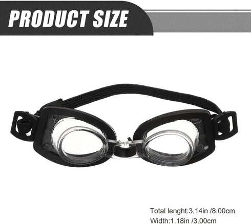 Toyvian 4Pcs Miniature Swimming Goggles Dollhouse Swim Goggle Accessories for Kids