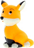 DolliBu Fox Bath Buddy Squirter - Floating Orange Rubber Bath Toy for Toddlers, Fun Water Squirting Play